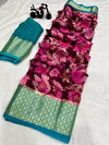 Wow Designer Moss Chiffon Printed Non Catalog Sarees Wholesale Market In Surat